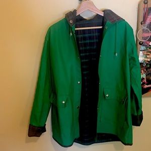 Lot One Inc of Boston | Green PVC Raincoat
